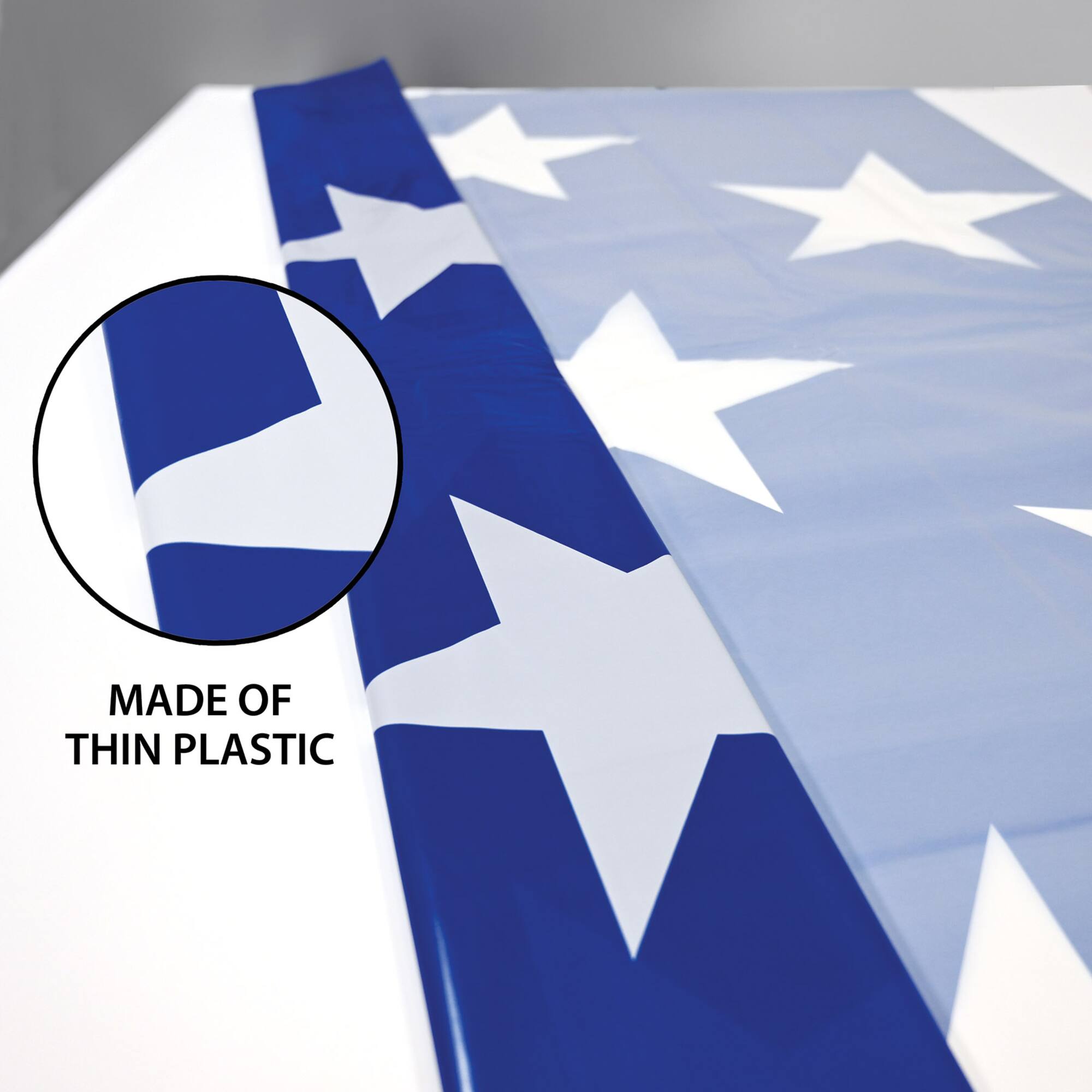 Beistle 4ft. x 30ft. Blue & White Patriotic Stars Backdrop
